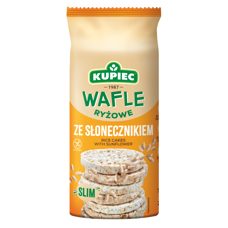 Kupiec wafle ryżowe ze słonecznikiem 90 g